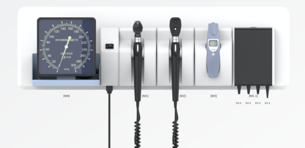 Integrated Wall Mounted ENT Set Monitor Diagnostic System - Image 2