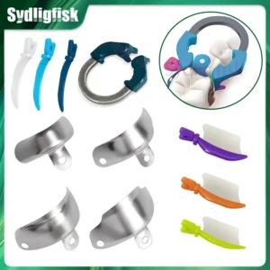 Dental Matrix Bands Sectional Contoured Matrix System Metal Matrices NITI Clamping Ring Dental Wedge Knife Tulwar Wedges Dentist
