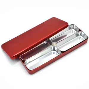 Dental Disinfection Box Autoclave Sterilizer 4 Cells Case Endo Files Holder Burs For Oral Care Tools Metal Box